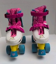 Patins quadriciclos ajustáveis infantis PlayWheels Hello Kitty tamanho 1-4 comprar usado  Enviando para Brazil