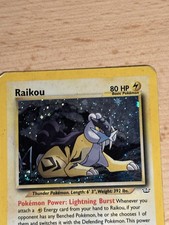 Carta pokémon raikou usato  Roma