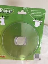 Usado, Papel toalha topper plástico transparente redondo com caixa aberta inventor inteligente comprar usado  Enviando para Brazil