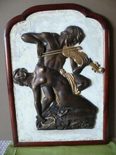 Holzrelief geschnitzt gebraucht kaufen  Mannheim