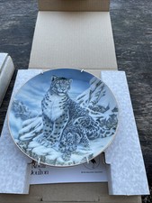 Snow tigers plate for sale  WISBECH