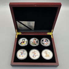 6pcs disney silver d'occasion  Expédié en Belgium