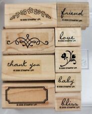 Stampin noteworthy wood for sale  Saint Paul