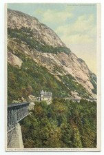 Willey Brook Bridge and Mt. Cartão postal Willard Crawford Notch NH New Hampshire comprar usado  Enviando para Brazil
