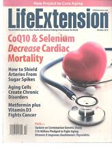 Life Extension Magazine October 2016 CoQ10 & Selenium Decrease Cardiac Mortality comprar usado  Enviando para Brazil