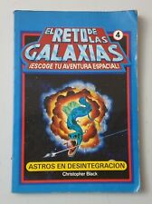 LIBRO EL RETO DE LAS GALAXIAS N°4 España Susaeta 1986 ELIJE TU PROPIA AVENTURA comprar usado  Enviando para Brazil