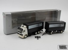 Herpa MB SK 88 Flatbed/Tarpaulin-Hängerzug "Log Sped Systempartner" 1:87 /H1935- comprar usado  Enviando para Brazil