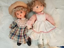 Coppia bambole vintage usato  Palermo