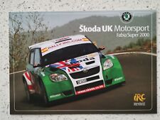 Wrc skoda motorsport for sale  BARRY