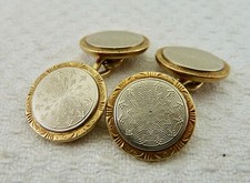 Manschettenknöpfe vergoldet k gebraucht kaufen  Hamburg