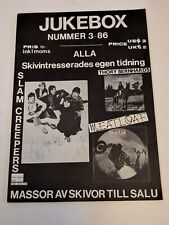 Jukebox swedish fanzine for sale  BIDEFORD