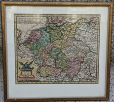 Alte landkarte map gebraucht kaufen  Burghausen