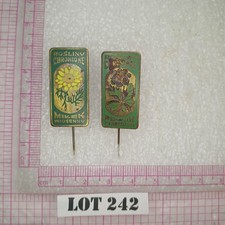 Vintage Poland Rosliny Chronione Pin 2/1 LOT 242 na sprzedaż  Wysyłka do Poland