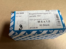 Kegelschmiernippel m6x1 0mm gebraucht kaufen  Lotte