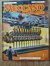 Meccano magazine octobre d'occasion  Bohain-en-Vermandois