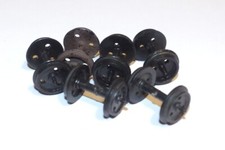 6x Modelo de Vagão Ferroviário 14mm Diâmetro 3 Furos Disco Plástico Conjuntos de Rodas Pin Point Rolamento OO comprar usado  Enviando para Brazil