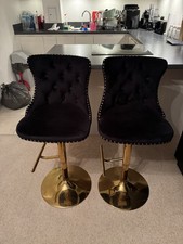 Adjustable black bar for sale  CHATHAM