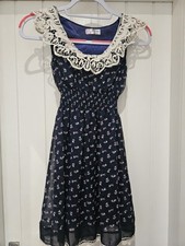 Rabbit print blue for sale  RUGELEY