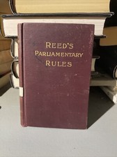 Reed parliamentary rules for sale  Shakopee