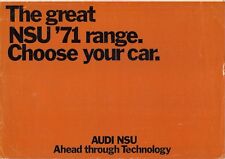 Nsu range 1970 for sale  UK