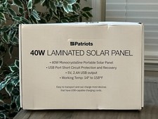 4patriots 40w laminated for sale  Dallas