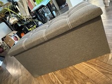 Tufted gray storage for sale  Mount Juliet