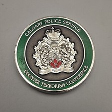 Moeda desafio conferência contraterrorismo serviço policial Calgary comprar usado  Enviando para Brazil