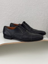 Santoni lederschuhe schwarz gebraucht kaufen  Berlin