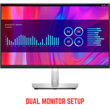 Usado, BARATO DELL configuração de monitor duplo 2x23" (46") widescreen FHD IPS 1920x1080 HDMI VGA comprar usado Usado, BARATO DELL configuração de monitor duplo 2x23" (46") widescreen FHD IPS 1920x1080 HDMI VGA comprar usado  Enviando para Brazil