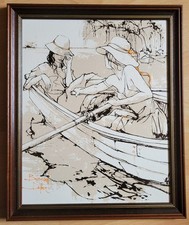 Tableau huile toile d'occasion  Geispolsheim