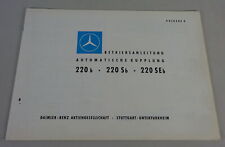Betriebsanleitung mercedes ben gebraucht kaufen  Jever