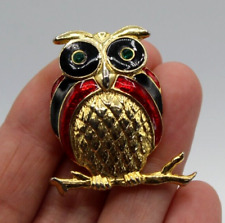 Ancienne broche chouette d'occasion  France