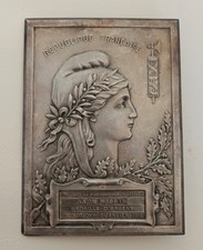 Grande plaque medaille d'occasion  La Côte-Saint-André