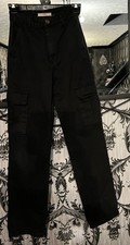 Black cargo pants for sale  FLEETWOOD