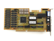 Bardzo rzadki Toshiba Gemini VC-002, ISA 16 i 8 bit, VGA 15 i 9 pin, 256KB, 1989 na sprzedaż  PL