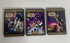 Star Wars Original Theatrical Trilogy 3x DVD Lot (Widescreen) All Inserts/Discs! comprar usado Star Wars Original Theatrical Trilogy 3x DVD Lot (Widescreen) All Inserts/Discs! comprar usado  Enviando para Brazil