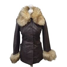 Vintage leather 70s for sale  LONDON
