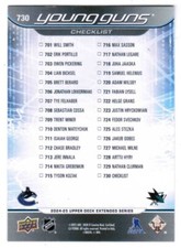 24/25 2024 UPPER DECK SÉRIE ESTENDIDA YOUNG GUNS ROOKIE RC 701-730 U-Pick List comprar usado  Enviando para Brazil