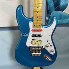 Guitarra elétrica azul metálico Jason Becker's Hurricane ST bordo traste FR comprar usado  Enviando para Brazil