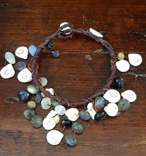 Bracciale portafortuna pietre usato  Latina
