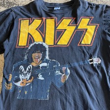 Camiseta Vintage 1988 Kiss Gene Simmons It’s a Dirty Job comprar usado Camiseta Vintage 1988 Kiss Gene Simmons It’s a Dirty Job comprar usado  Enviando para Brazil
