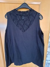 Spitzenshirt schwarz up gebraucht kaufen  Bröckel