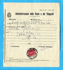 1940 annullo postale usato  Italia