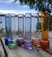 6 copos divertidos de vidro de cores diferentes copos de licor vasos propagadores de plantas arte comprar usado  Enviando para Brazil