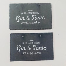 2pcs slate garden for sale  HIGH WYCOMBE