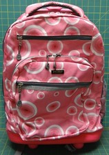 Mochila compacta JWorld Sundance 19,5" bolsa de livro para laptop 15,6" - Rosa comprar usado  Enviando para Brazil