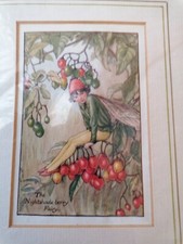 Lovely print cicely for sale  DORKING