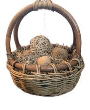 Bamboo wicker basket for sale  STOKE-ON-TRENT