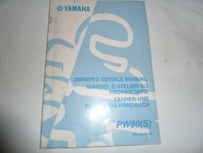 Yamaha owners service for sale  ABERDARE
