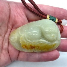 Vintage carved jade for sale  Boring